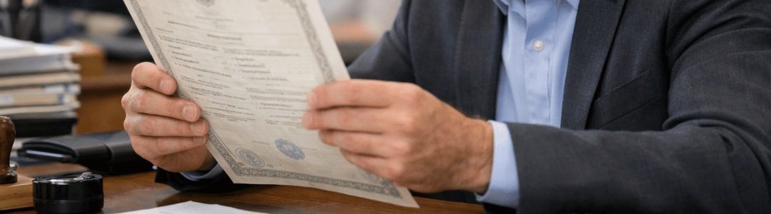 O que é e para que serve uma certidão de escritura?